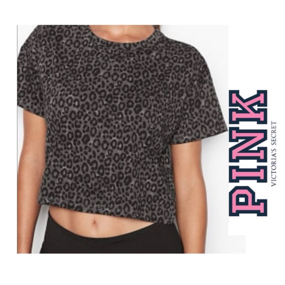 Victoria’s Secret - Leopard Print Women's Crop Top - 6048‎